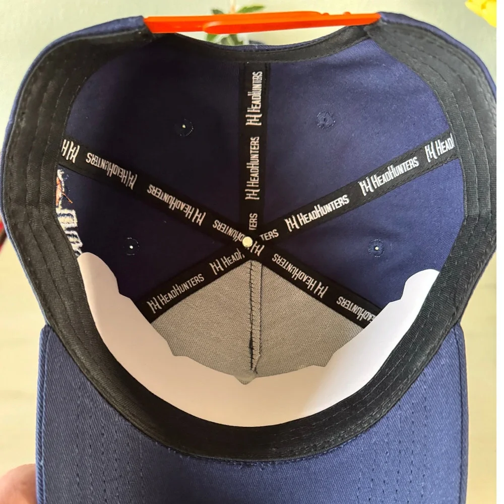 Big Game Hunters 'Zards End Dark Blue A-frame Snapback Hat